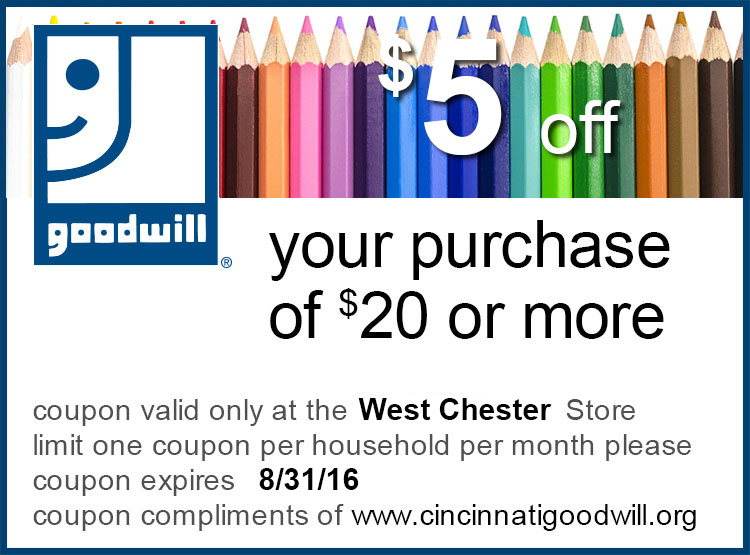 Store Promotions | Ohio Valley Goodwill Industries