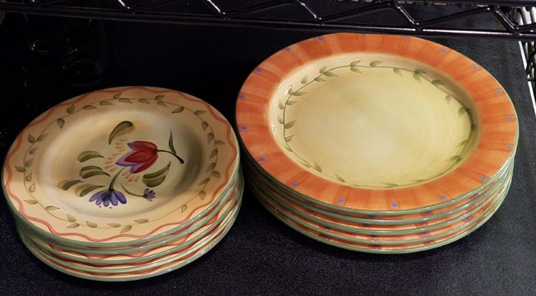 Plates from Goodwill