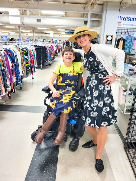 Womens' fashion from Goodwill