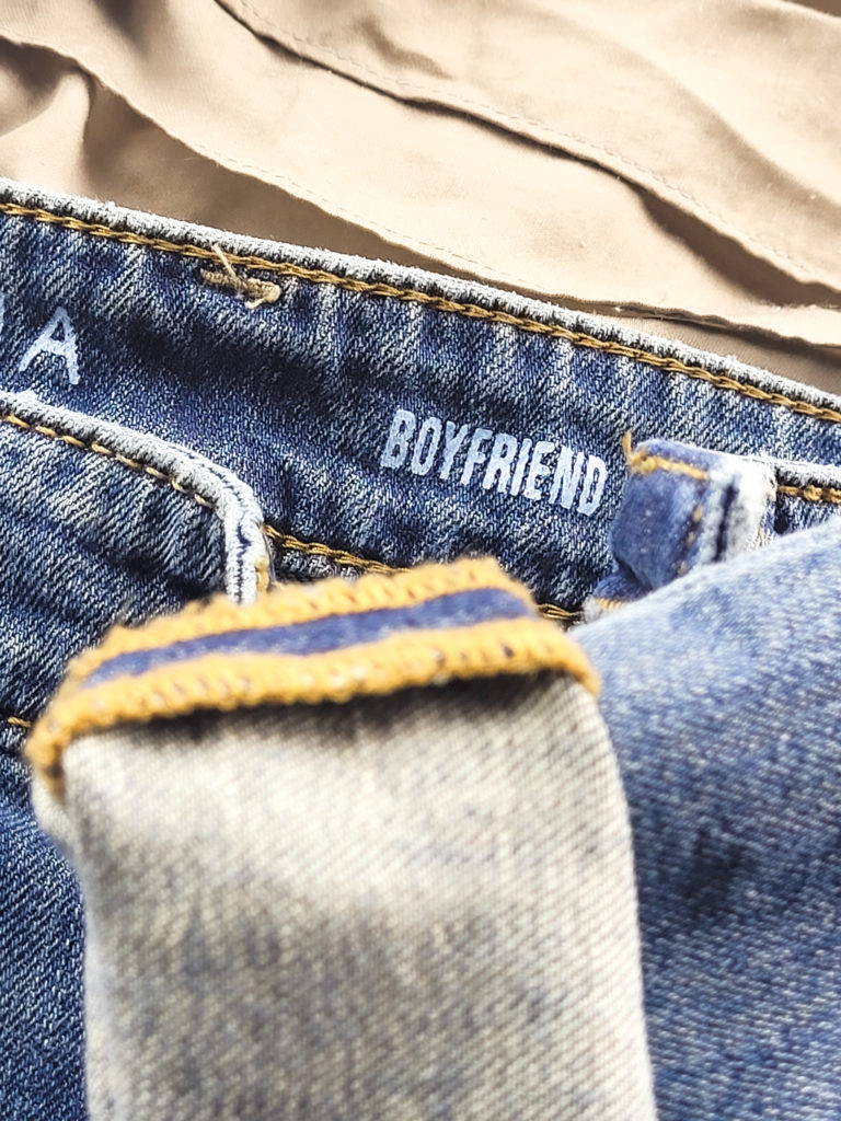 Boyfriend Jeans from Goodwill