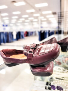 Brown loafer shoes from Goodwill