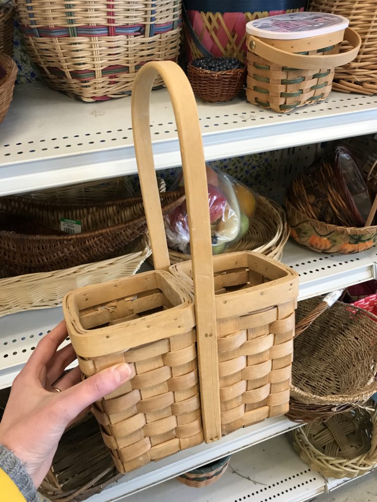 Little basket from goodwill