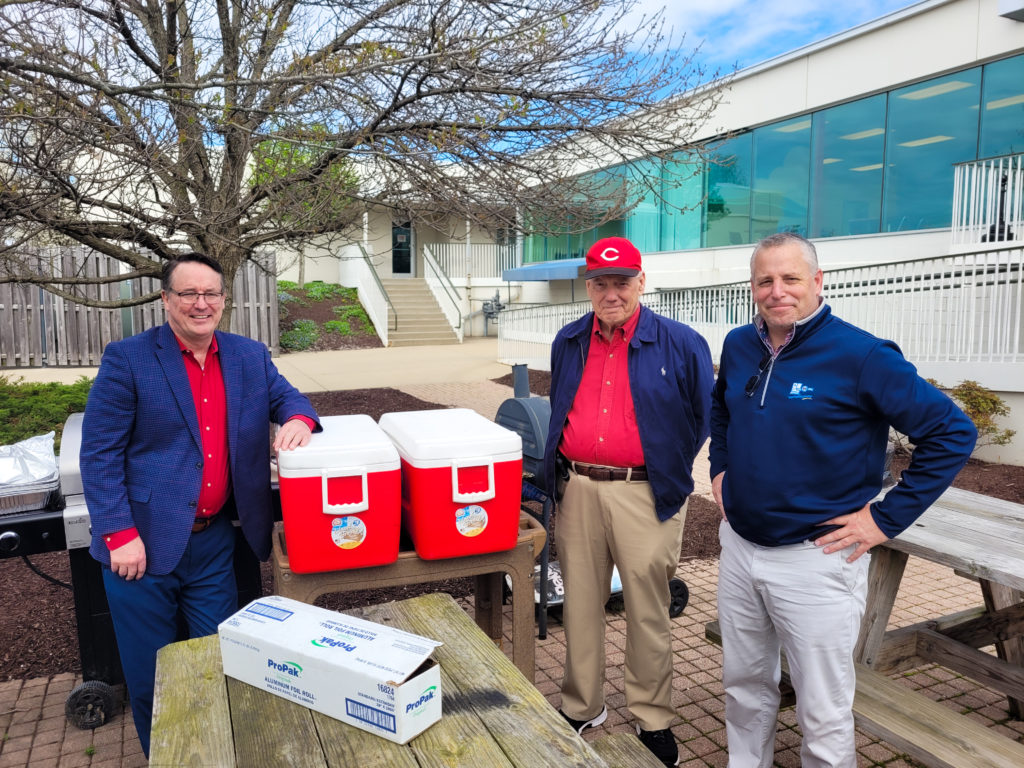 L to R: Mark Hiemstra, COO, Joe Byrum, CEO, Jeff Eastham, VP Retail. 