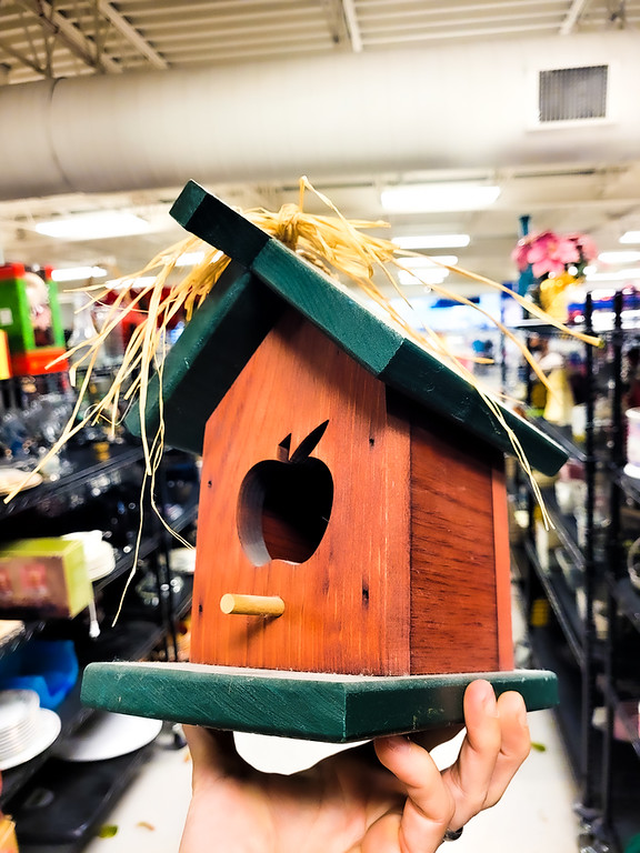 Birdhouse from Goodwill