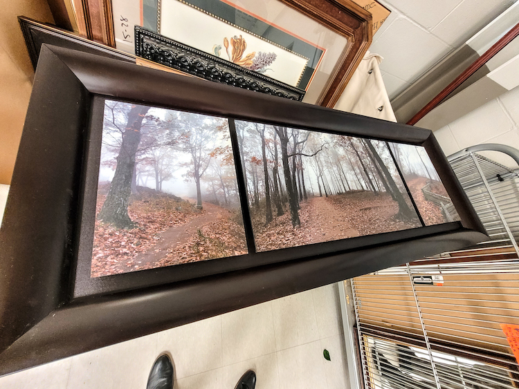 Fall Leaves Photo Frame from Ohio Valley Goodwill