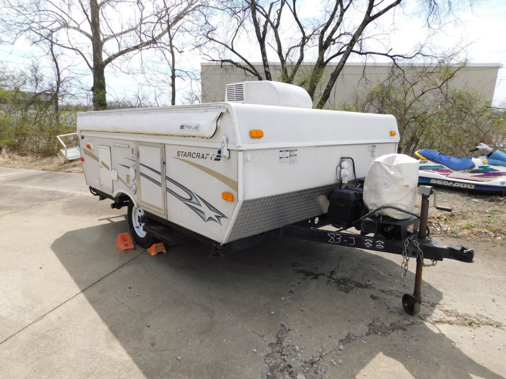 Pop Up Camper from Goodwill Auto Auction