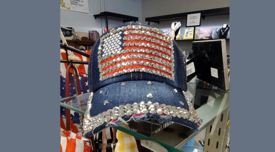 American Flag Hat from Ohio Valley Goodwill