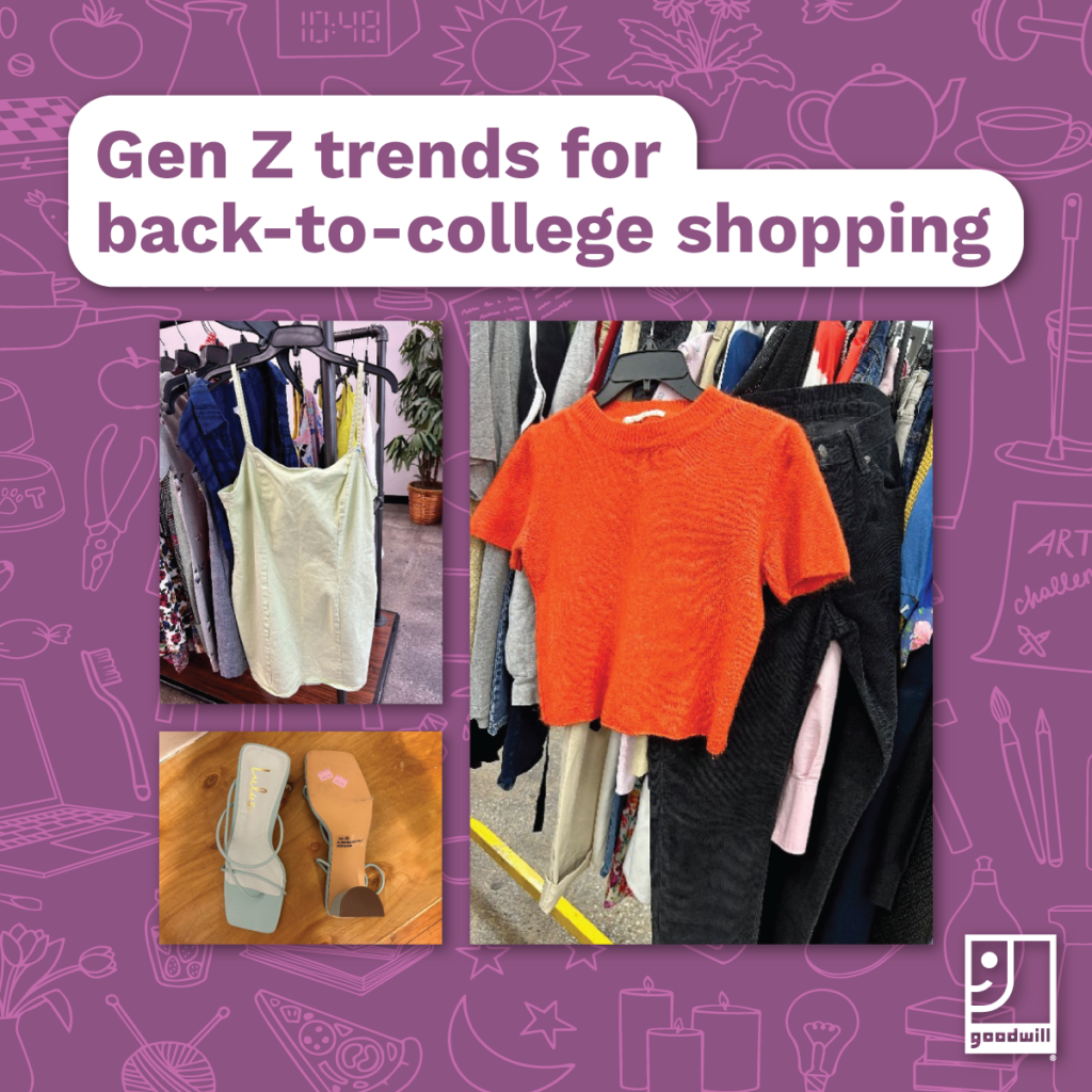 Gen Z trends for back-to-college shopping