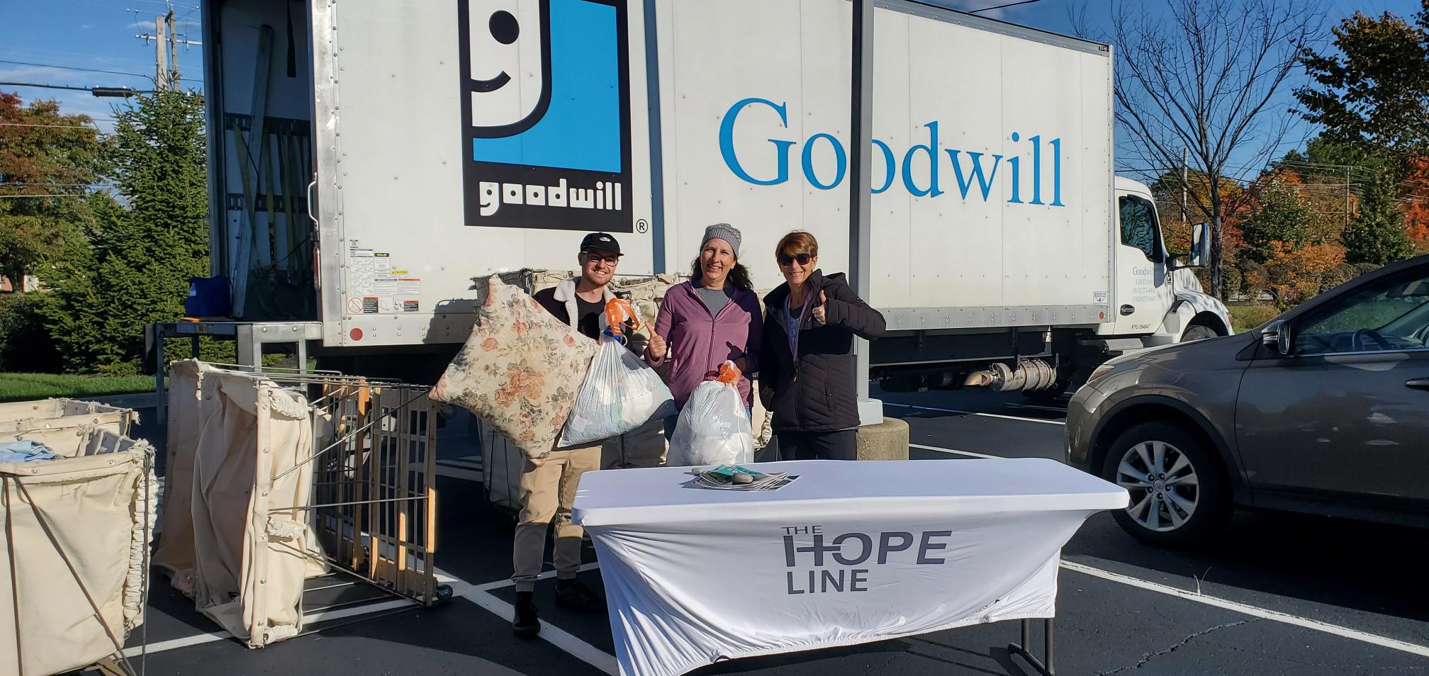 First Annual Clothing Donation Drive with OneCity and Goodwill Attracts