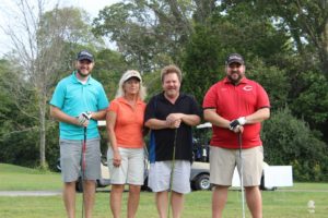 L to R: Travis Smith, Darlene O'Hair, Steve Koons and Matt Burnheimer. 