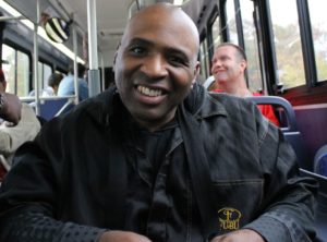 Demont Bouldin on Metro Bus.