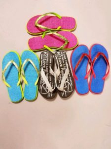 Flip flops from Ohio Valley Goodwill