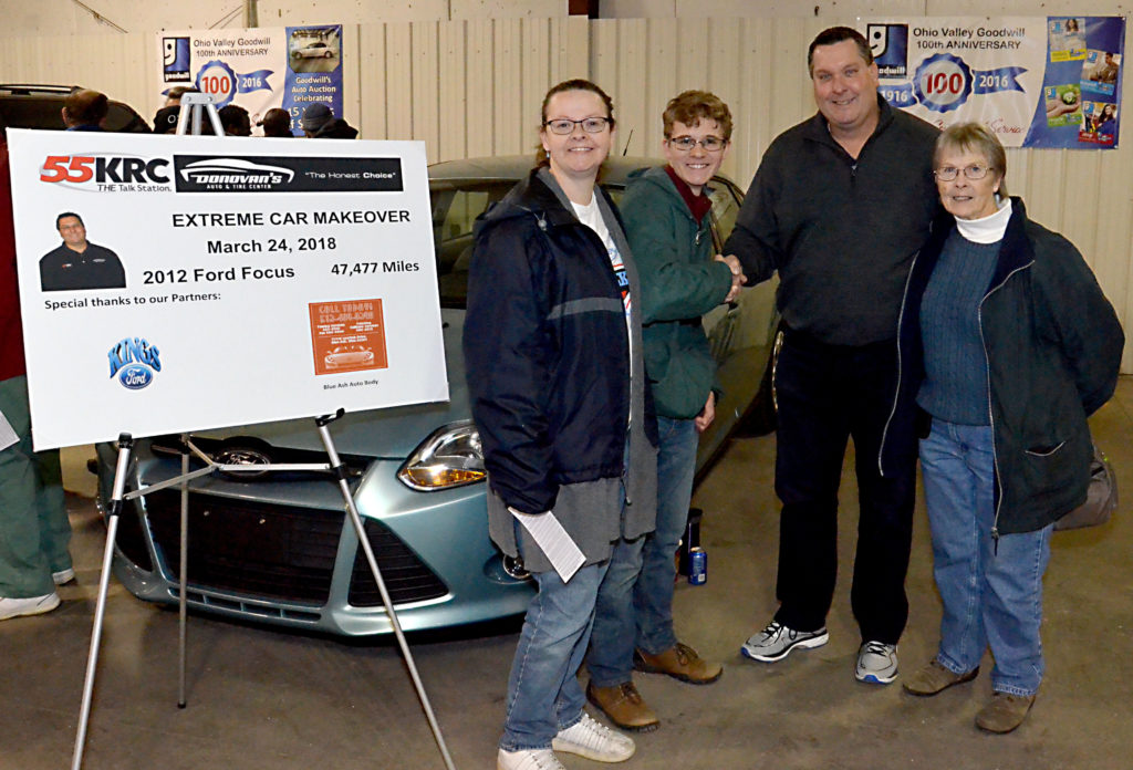 Spring makeover car a winner for family at goodwill auto auction