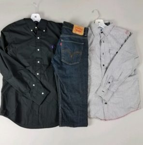 Men's button down shirts at Ohio Valley Goodwill