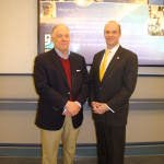 Joe Byrum, CEO with Representative Dever