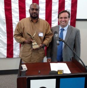 John Farley and Mayor Cranley with 2016 Award