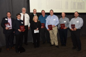 Kim Masters with Auto Auction Award Recipients 