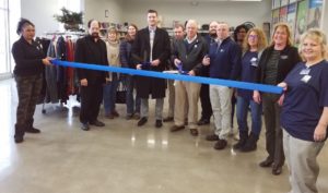 Ribbon Cutting at Hamilton Store