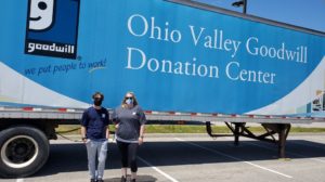 Goodwill trailer at ShareFest