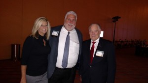 Shelly Walter, Joe Walter and Joe Byrum, at Pillar Awards.