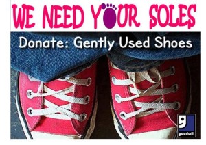 Do Bee a Good Bee and Donate Your Shoes!
