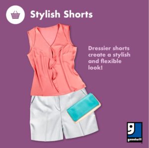 Shorts and sleeveless top 