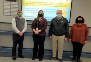 L to R: Mark Leugers, Leia Snyder, Joe Byrum, Lisa Scheider