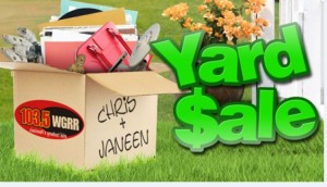 WGRR Yard Sale