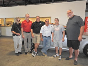 2016 Summer "Extreme Car Make-Over" Sponsors with winner, Alan Zimmerman.