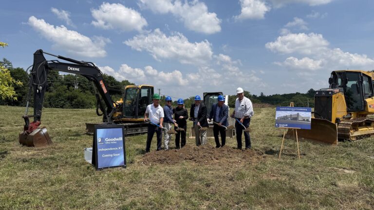 ohio valley goodwill ground breaking ceremony independence ky